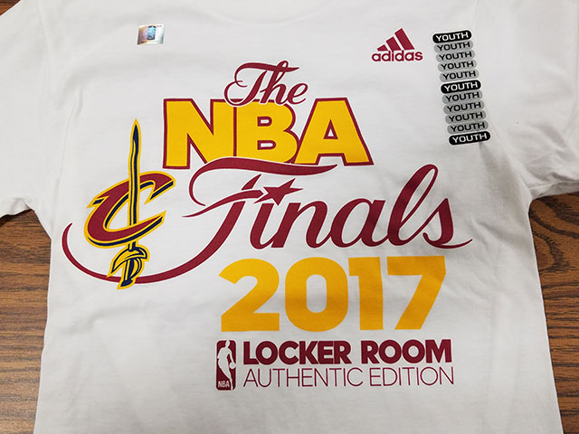 Bullseye Activewear Screen Prints Cleveland Cavaliers 2017 NBA Finals T-Shirts