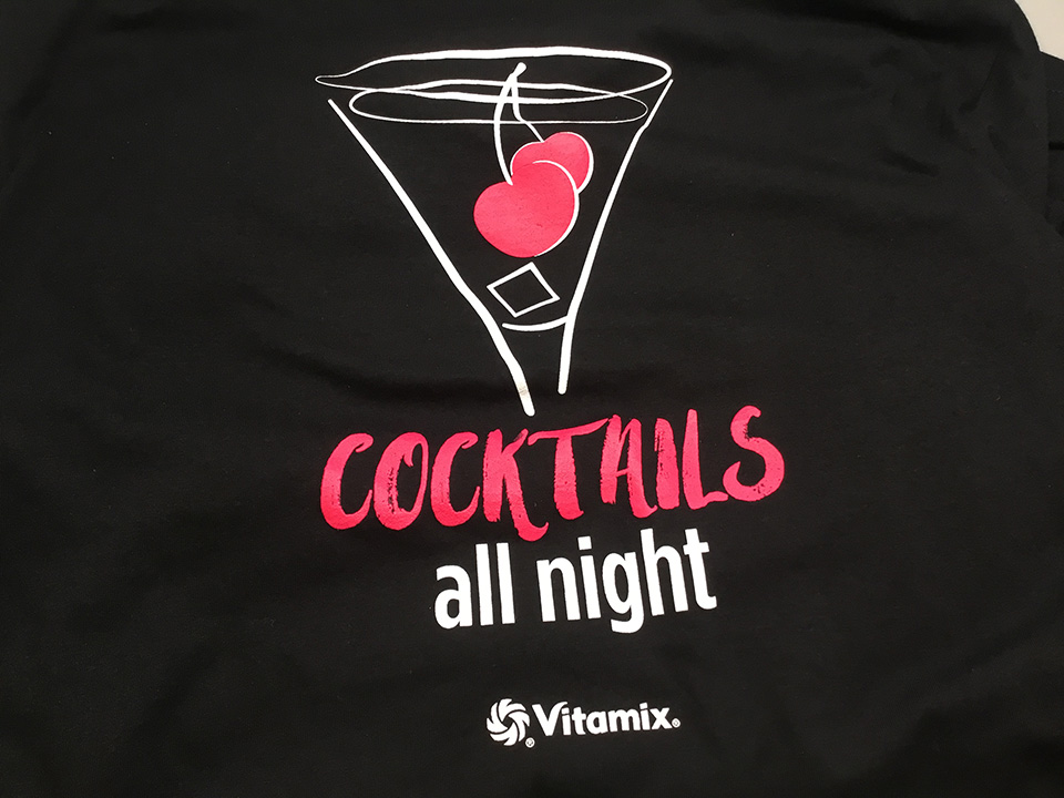 Vitamix Screen Printed Corporate Apparel