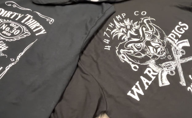 Distressed Screen Printing