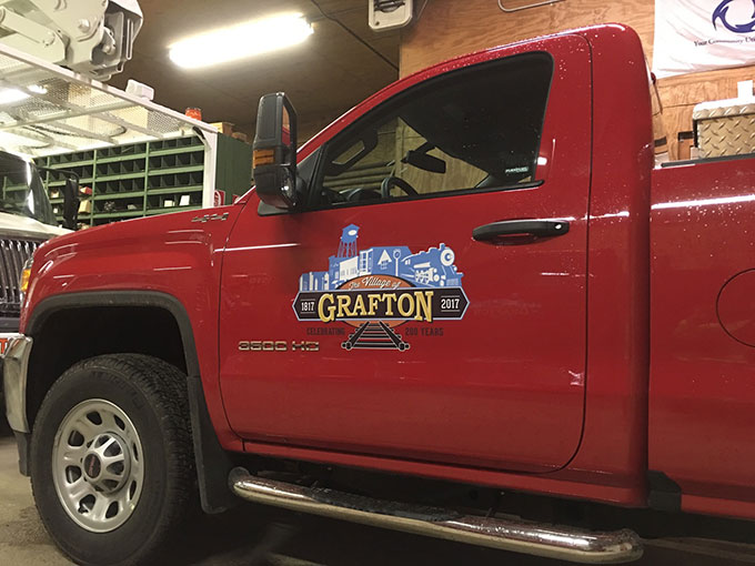 Pickup Truck Custom Commercial Graphics