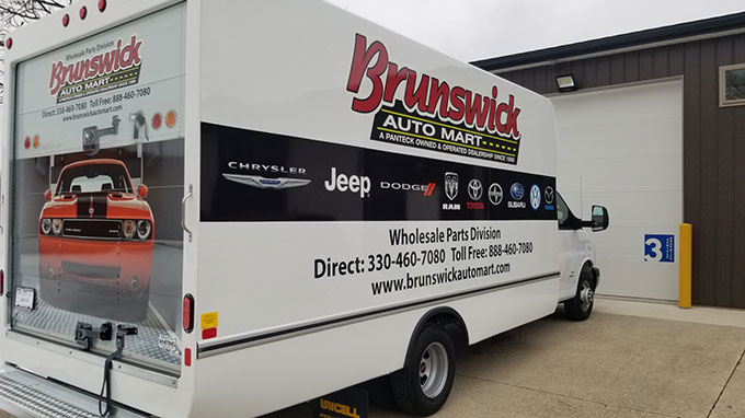 Custom Graphics on Box Truck