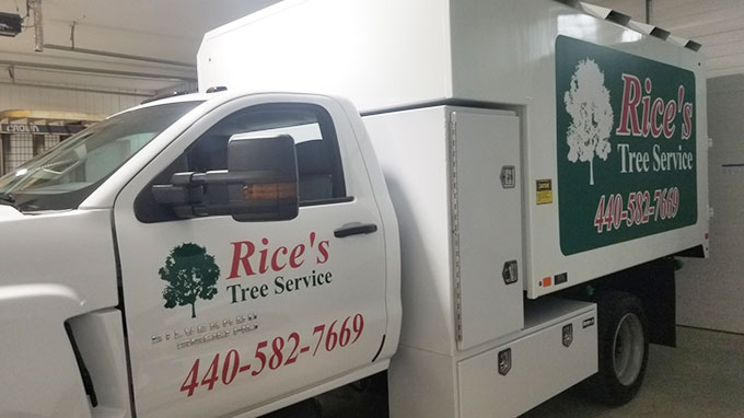 Box Truck Graphics and Door Decal
